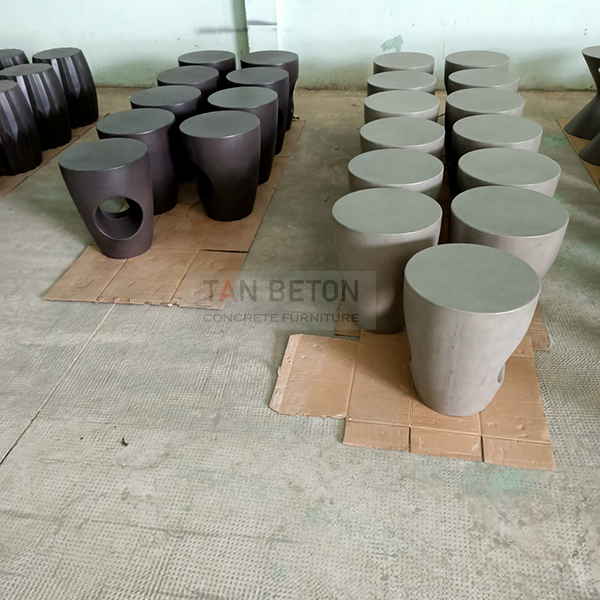 concrete stool