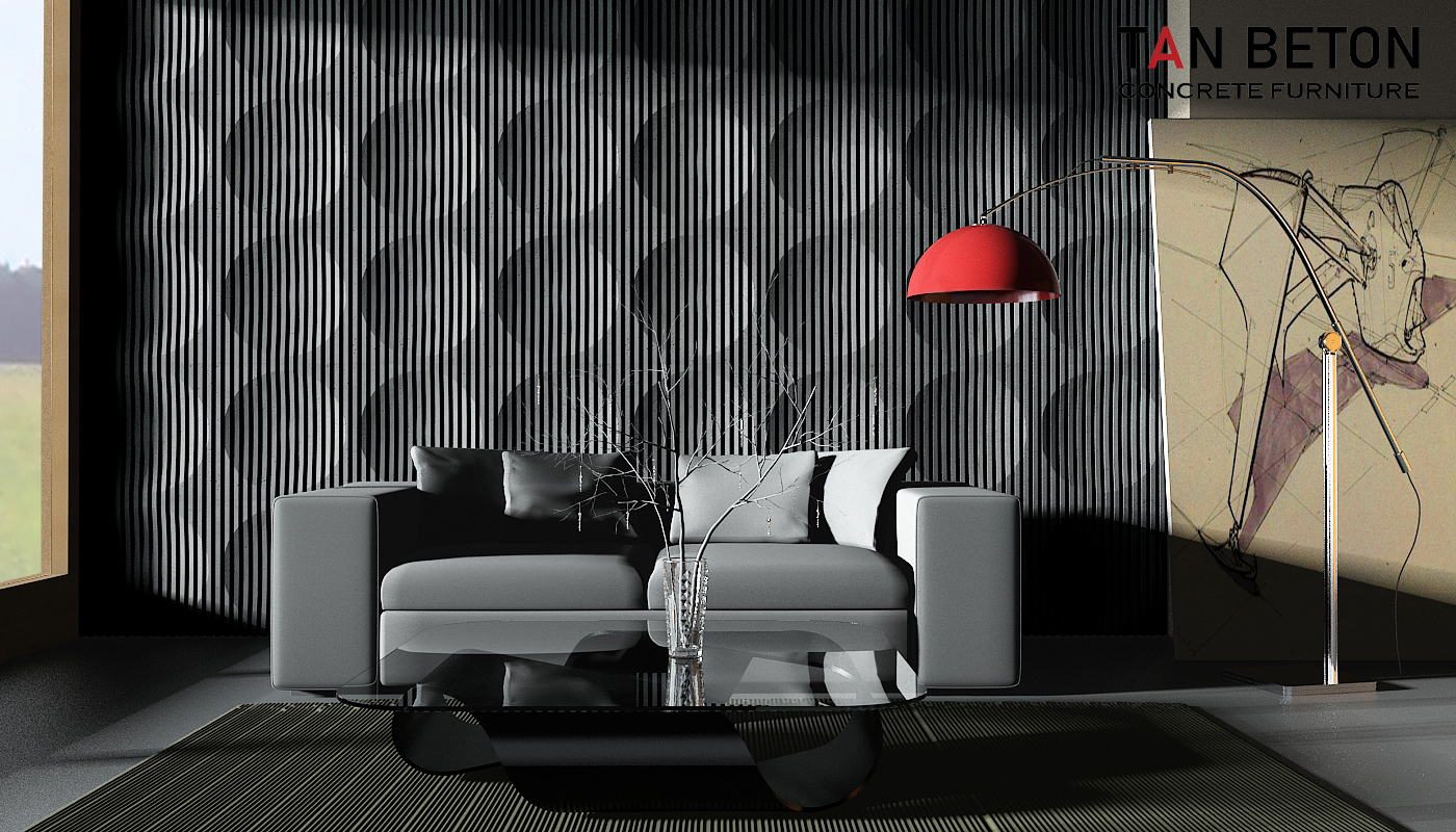 tấm panel 3d xi măng raxer