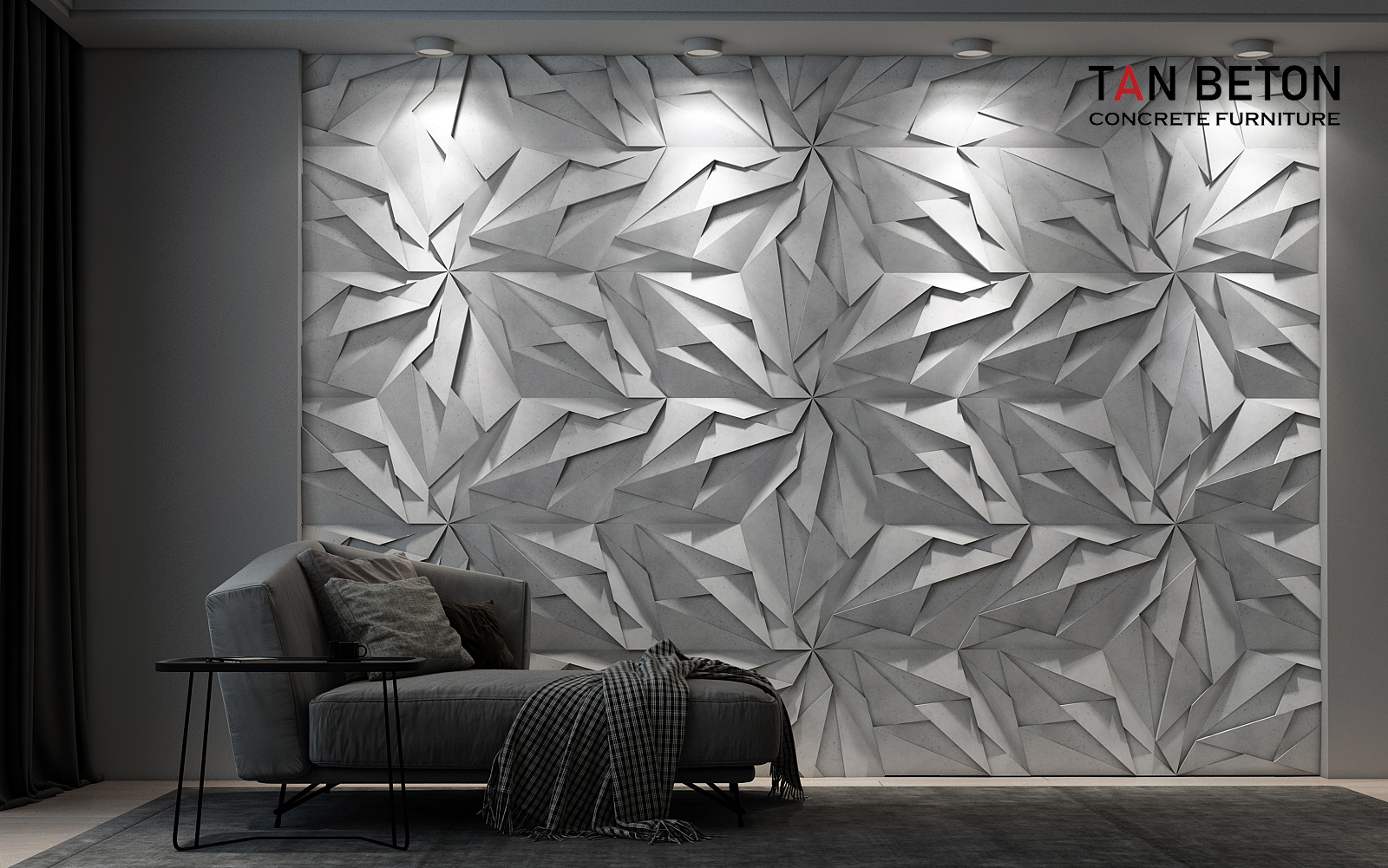 tấm panel 3d xi măng xelia