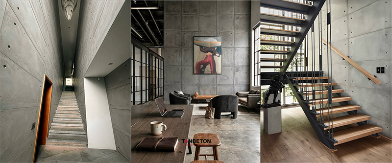 vật liệu Tadao Ando